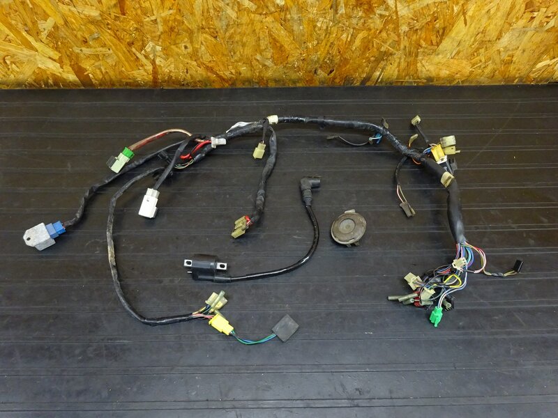 【250927】RZ50(RA02J-001)◇ メインハーネス レギュレーター イグニッションコイル | 中古バイクパーツ通販・買取　ジャンクヤード鳥取　JunkYard