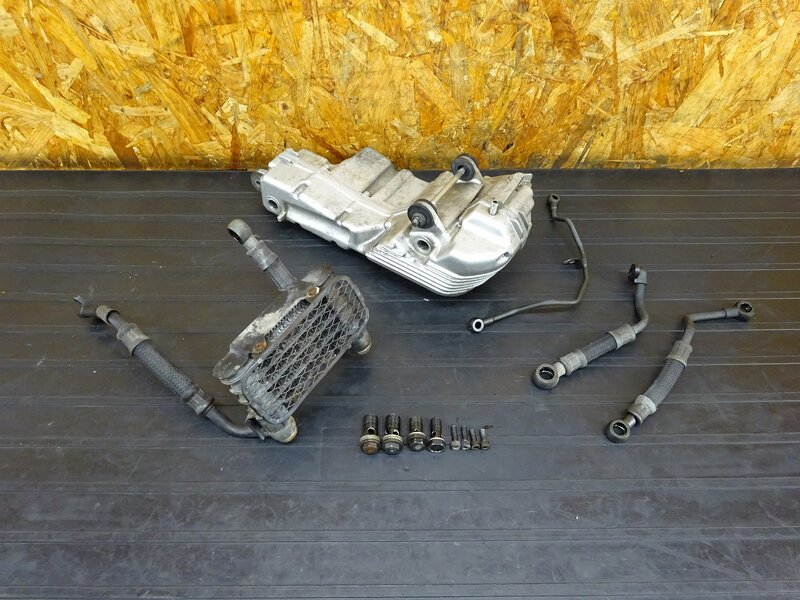 【251012】グース350(NK42A-101)◇ オイルクーラーセット オイルホース オイルライン オイルタンク 【グース250 Goose | 中古バイクパーツ通販・買取　ジャンクヤード鳥取　JunkYard