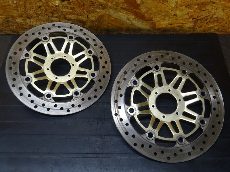 【251121】VTR1000F(SC36-1100)■ ブレーキディスク前後セット ブレーキディスクローター 【ファイアーストーム | 中古バイクパーツ通販・買取　ジャンクヤード鳥取　JunkYard