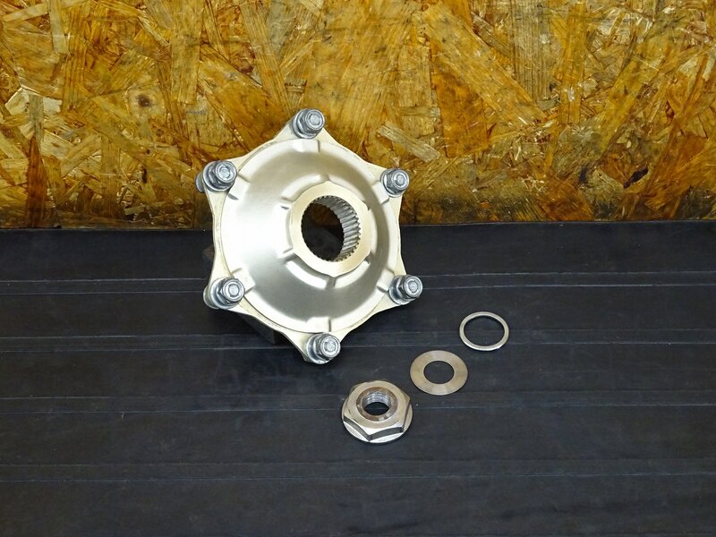 【251224】NSR250R SP(MC28-1100)◇ スプロケットハブ ファイナルドリブンフランジ ※検:MC21 【流用車外し | 中古バイクパーツ通販・買取　ジャンクヤード鳥取　JunkYard