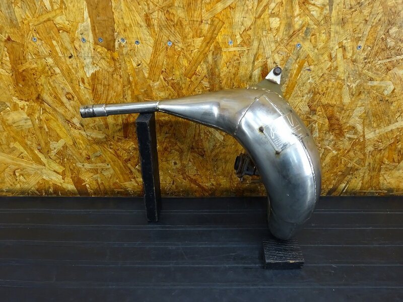 【260308】CRM50(AD13-1100)◇ 社外チャンバー マフラー RSV R.S.V ラフ＆ロード 【後期 検:CRM80 | 中古バイクパーツ通販・買取　ジャンクヤード鳥取　JunkYard