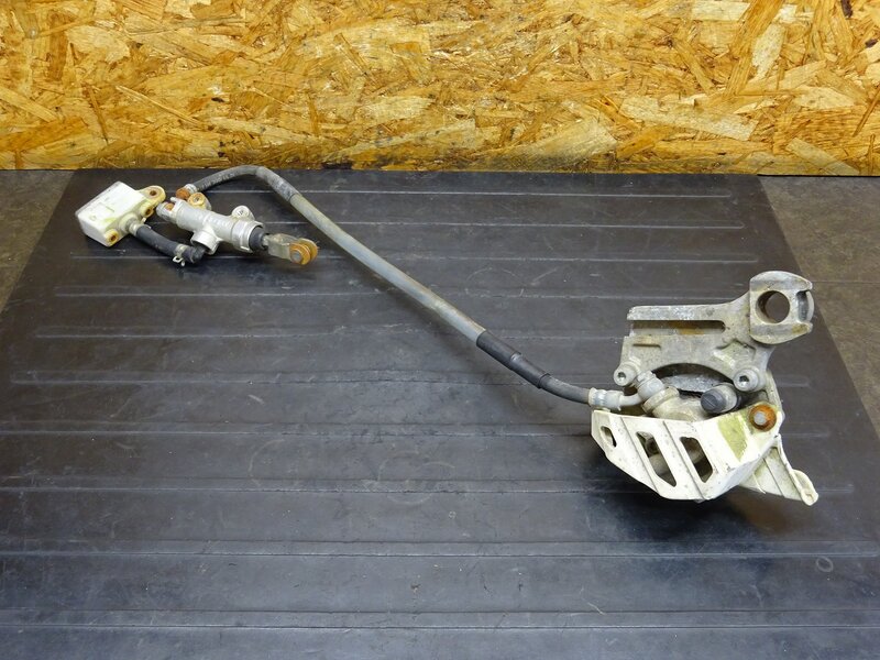 【260322】KDX125SR(DX125A-022)◆ リアブレーキセット リアブレーキキャリパー マスターシリンダー Φ1/2 劣化有 【検索：200 220 250 | 中古バイクパーツ通販・買取　ジャンクヤード鳥取　JunkYard