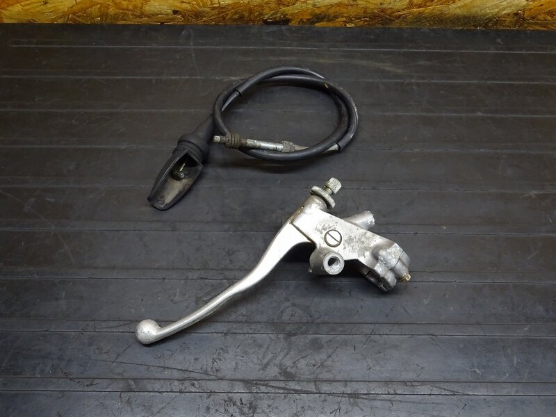 【250807】GB400TT(NC20-1011)◆ クラッチレバー クラッチレバーホルダー 【検索:GB500TT | 中古バイクパーツ通販・買取　ジャンクヤード鳥取　JunkYard