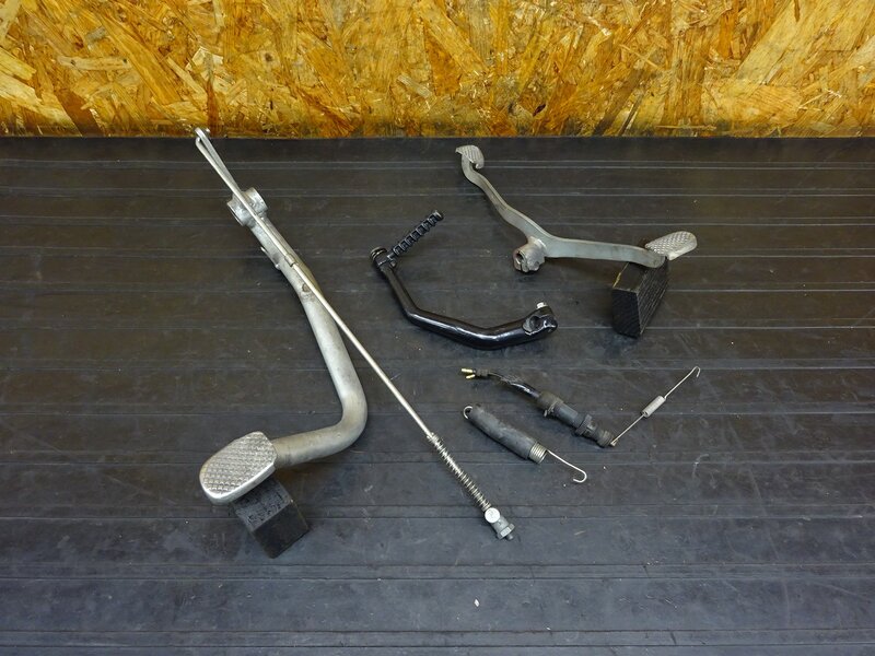 【260105】クロスカブ110(JA45-1003)◇ ペダルセット ブレーキペダル シフト/チェンジペダル キックペダル スターターペダル 削れ有 | 中古バイクパーツ通販・買取　ジャンクヤード鳥取　JunkYard