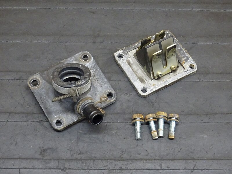 【260111】TDR80 (3GA-001)◆ リードバルブ インテークマニホールド インマニ 劣化有 ※エンジンパーツ | 中古バイクパーツ通販・買取　ジャンクヤード鳥取　JunkYard