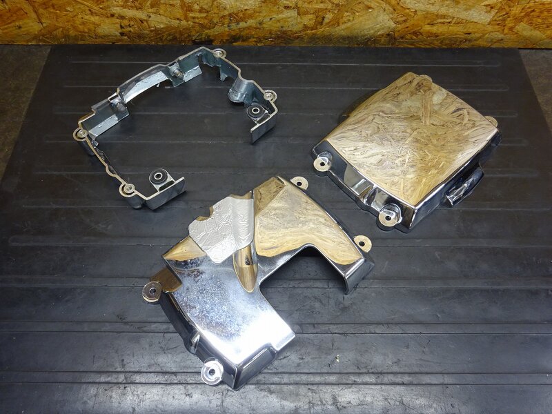 【260113】ドラッグスター400C(VH01J-028)◆ シリンダーヘッドカバー メッキカバー 変形/メッキ剥がれ有 【クラシック イモビ付 | 中古バイクパーツ通販・買取　ジャンクヤード鳥取　JunkYard