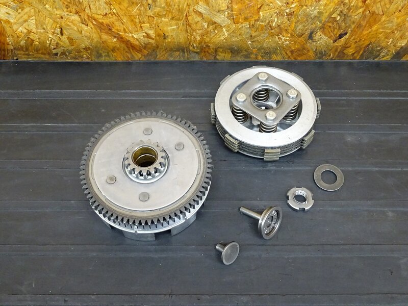 【260203】CRM80(HD12-1100)◇ クラッチ クラッチハウジング アウター/インナーハウジング ※エンジンパーツ 【検索:NSR80 CRM50 | 中古バイクパーツ通販・買取　ジャンクヤード鳥取　JunkYard