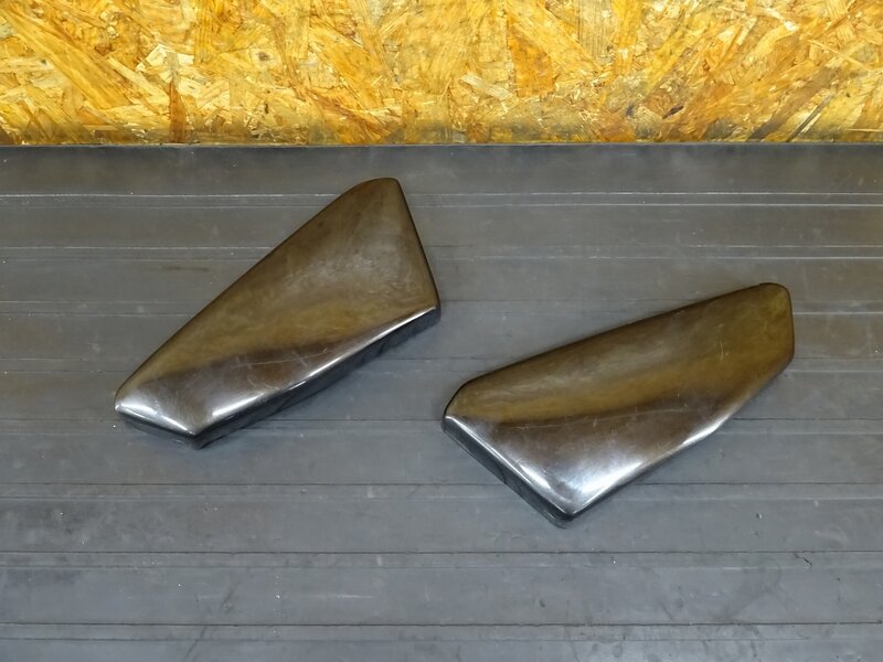【260215】SR400/SR500◇ 社外サイドカバー左右セット サイドカウル ハーフサイドカバー デイトナ? DAYTONA? 割れ/傷有 ※検:2H6 1JR RH01J | 中古バイクパーツ通販・買取　ジャンクヤード鳥取　JunkYard