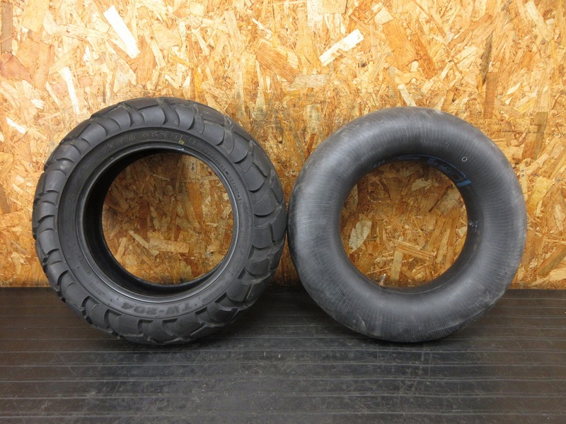 【241105】TW200(DG07J-009)◆ 中古リアタイヤ BRIDGESTONE TW-204 180/80-14 05年15週 ※検：バンバン200 【検索：TW225 DG09J 2JL | 中古バイクパーツ通販・買取　ジャンクヤード鳥取　JunkYard