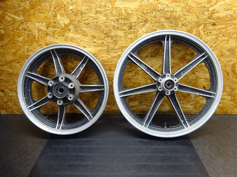 【250803】XS650SP(3G5-000)◆ ホイール前後set フロントホイール 19×1.85 リアホイール 16×3.00 キャストホイール 【SPL スペシャル | 中古バイクパーツ通販・買取　ジャンクヤード鳥取　JunkYard