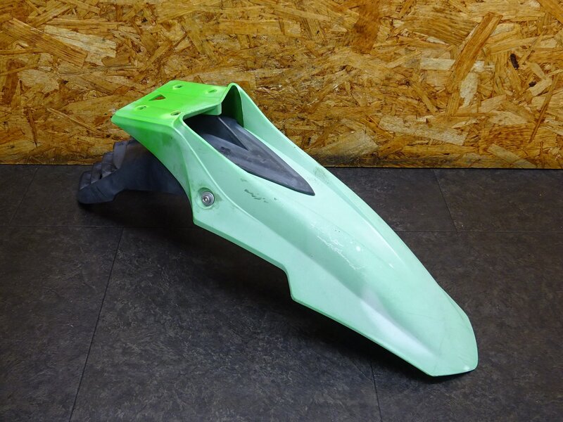 【251118】KDX200SR(DX200G-004)◆ 社外フロントフェンダー ダートパワーレーシング 色褪せ有 【検索:125 220 250 | 中古バイクパーツ通販・買取　ジャンクヤード鳥取　JunkYard