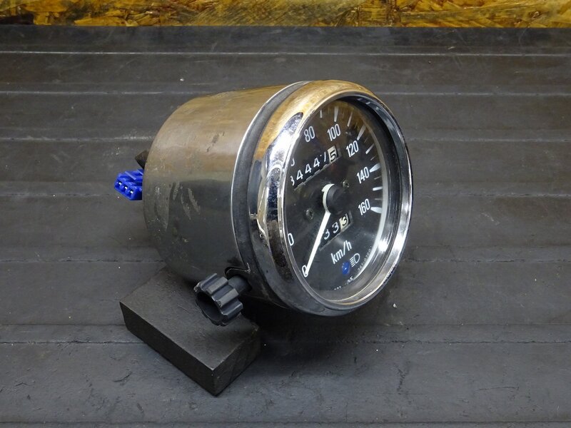 【251226】テンプター(NK43A-100)◆ スピードメーター 34447km メーターケース破損有 【ST400 | 中古バイクパーツ通販・買取　ジャンクヤード鳥取　JunkYard