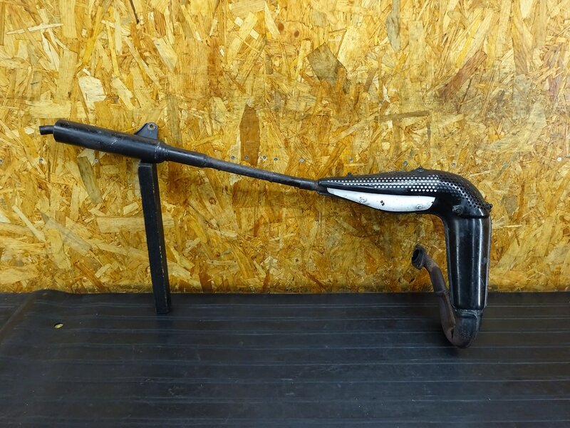 【260203】CRM80(HD12-1100)◇ チャンバー マフラー エキパイ サイレンサー HONDA HM GW6 錆/色塗り有 【後期 | 中古バイクパーツ通販・買取　ジャンクヤード鳥取　JunkYard