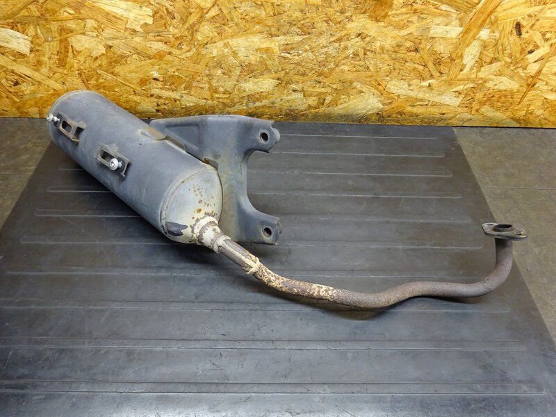 【260309】ダンク(AF74-1006)◆ 純正マフラー サイレンサー 曲がり有 | 中古バイクパーツ通販・買取　ジャンクヤード鳥取　JunkYard