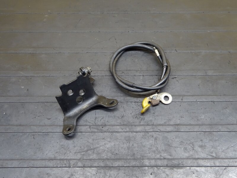 【250715】モトコンポ(AB12-1000)◆ チョークブラケット チョークステー キーシリンダーステー | 中古バイクパーツ通販・買取　ジャンクヤード鳥取　JunkYard