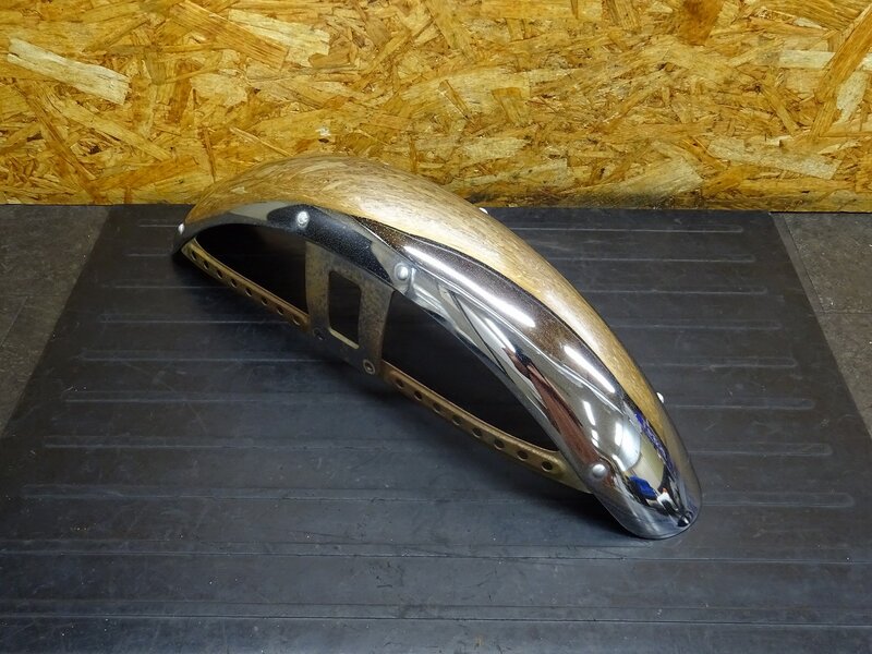 【250807】GB400TT(NC20-1011)◆ フロントフェンダー 錆有 【検索:GB500TT | 中古バイクパーツ通販・買取　ジャンクヤード鳥取　JunkYard