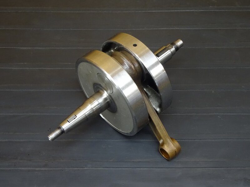 【250914】SR500(1JN-226)● クランクシャフト コンロッド 583 重量約6.6kg ※エンジンパーツ【検索:2J2 SR400 2H6 1JR | 中古バイクパーツ通販・買取　ジャンクヤード鳥取　JunkYard