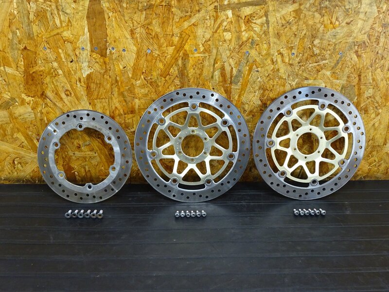 【251002】CBR1100XX◇ ブレーキディスクローター前後セット フロント/リア ブレーキディスク 【ブラックバード SC35 Fi | 中古バイクパーツ通販・買取　ジャンクヤード鳥取　JunkYard