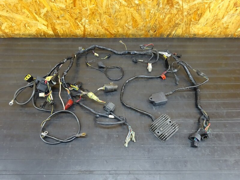 【251032】W650(EJ650A-031)◇ メインハーネス レギュレーター スターターリレー コントロールユニット 【検索:W400 EJ400A | 中古バイクパーツ通販・買取　ジャンクヤード鳥取　JunkYard