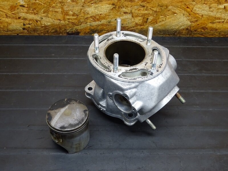 【251115】SDR200(2TV-007)◆ シリンダー ピストン ウェットブラスト施工有 ※エンジンパーツ【検索：DT200 3ET | 中古バイクパーツ通販・買取　ジャンクヤード鳥取　JunkYard