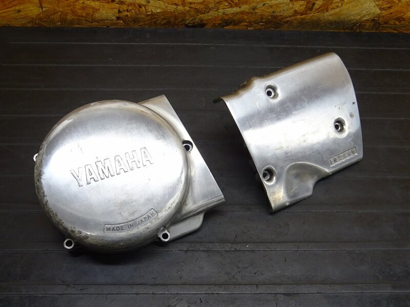 【251124】SR400◆ エンジンカバー左 ジェネレーターカバー スプロケットカバー ※エンジンパーツ 1JR 2H6 1JN 2J2 | 中古バイクパーツ通販・買取　ジャンクヤード鳥取　JunkYard