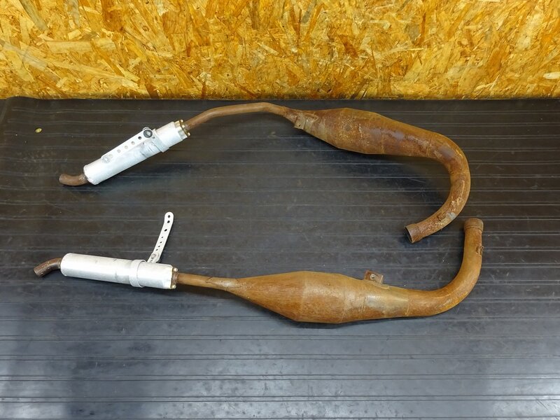 【251224】NSR250R SP(MC28-1100)◇ 社外チャンバーセット サイレンサー jha?? 城北ホンダオート?? ジャンク!! ※検:MC21 【流用車外し | 中古バイクパーツ通販・買取　ジャンクヤード鳥取　JunkYard