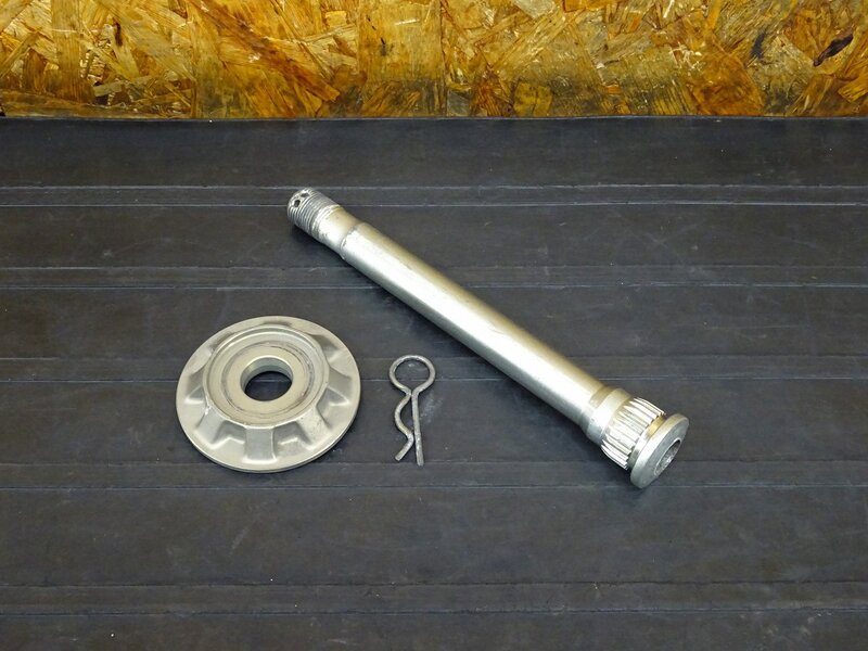 【251224】NSR250R SP(MC28-1100)◇ リアアクスルシャフト リヤアクスルシャフト プロアーム ※検:MC21 【流用車外し | 中古バイクパーツ通販・買取　ジャンクヤード鳥取　JunkYard