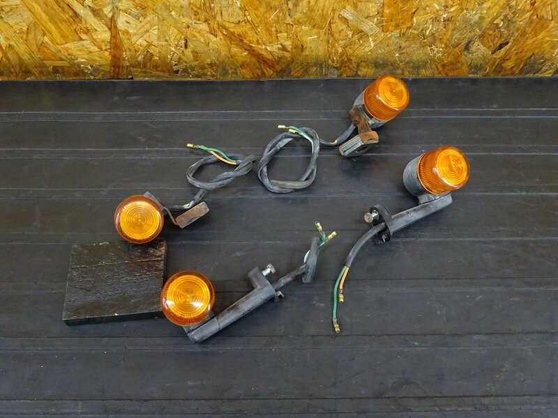 【260308】CRM50(AD13-1100)◇ ウインカー前後左右セット フロント/リア ウィンカー 【後期 検:CRM80 | 中古バイクパーツ通販・買取　ジャンクヤード鳥取　JunkYard