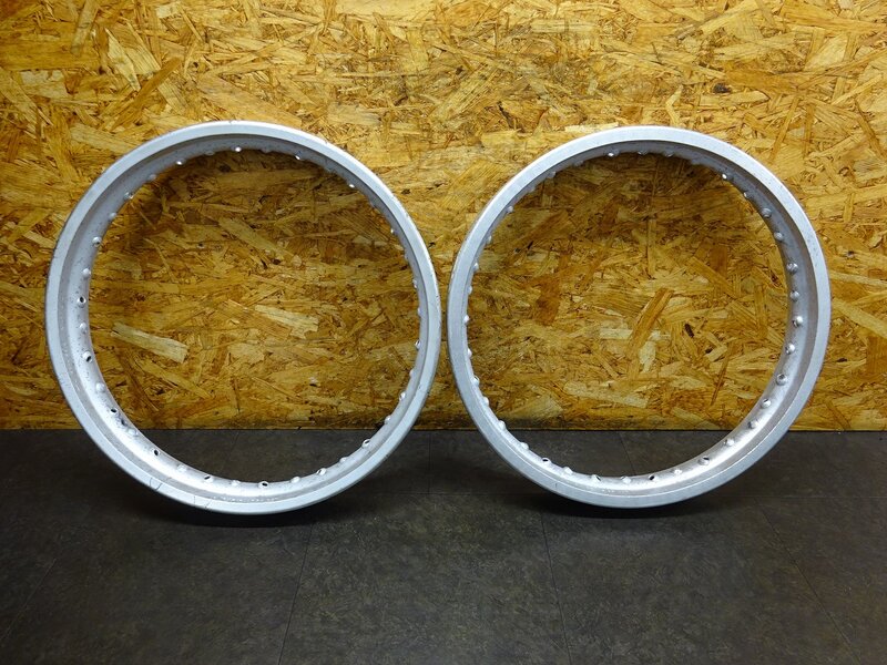 【260310】SR400(1JR-302)◆ ホイールリム前後セット フロントホイールリム 18×1.85 リアホイールリム 18×2.15 【検:SR500 1JN 2J2 2H6 | 中古バイクパーツ通販・買取　ジャンクヤード鳥取　JunkYard